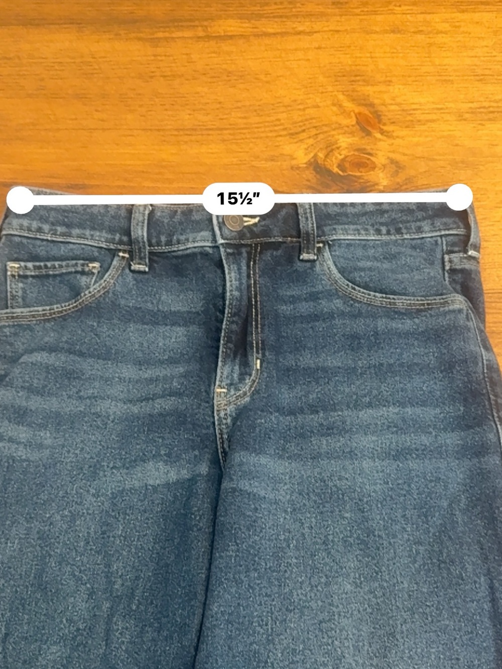 Hollister Dark Blue High-Rise Flare Jeans - Women's - Picture 7 of 10